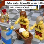 lego bible solomon baby